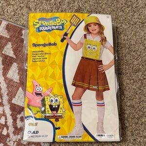 SpongeBob SquarePants Kids Costume - Yellow, Brown, and White